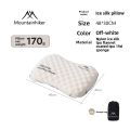 MOUNTAINHIKER 2026 Ice Silk Portable Pillow Inflatable Sleeping Artifact for Outdoor Camping Travel Napping Storage. 