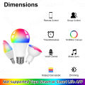 Zigbee 3.0 Smart LED Lamps E27 B22 E14 GU10 Works With Home Assistant Zigbee2mqtt Voice Group Control Echo Plus Show AC 85-265V. 