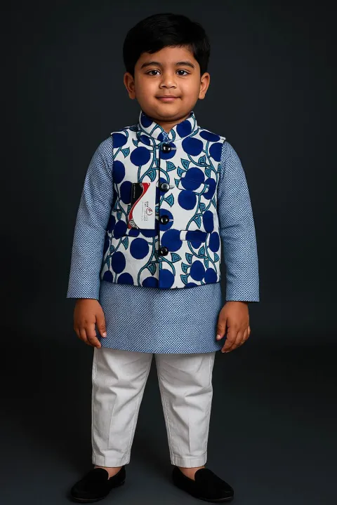 Boys%20Panjabi%20with%20Printed%20Waistcoat%20&%20White%20Payjama%20/%20Trouser%20%E2%80%93%20Kids%203%20Piece%20Eid%20&%20Party%20Wear%20Set%20(White,%20Maroon,%20Light%20Indigo,%20Sky%20Floral)%20-%20Image%205