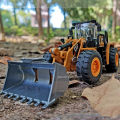 1:50 Model Toys Alloy Engineering Vehicles Metal Diecast Tires Excavating Machinery Snow Shovel Trucks for Boys s.