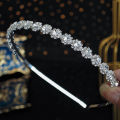 Sparkling Rhinestones Hair Bands Fashionable Crown Handmade Head Bands Jewelry Accessories School Halloween for Girls.