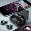 M10  Airpods _ with Super Sound & High Quality Touch Sensors True Stereo Headphones with Bluetooth Wireless Earbuds , Charging Case Sport Headset for all Bluetooth Smart devices.. 