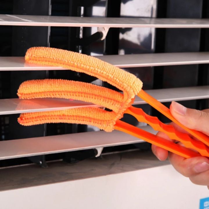 1pc Microfiber Blind Duster – Flexible Dual-Slat Cleaner for Dust ...