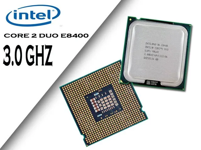 intel Core 2 Duo  3.0GHZ Processor  6M cache ( E8400 )