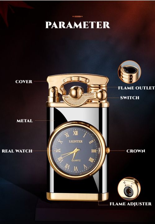 Creative%20Quartz%20Watch%20Windproof%20Lighter%20Metal%20Blue%20Light%20Butane%20Jet%20Flame%20Torch%20Lighter%20Rocker%20Ignition%20Men's%20Gift%20-%20Image%205