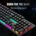 HP GK100F ORIGINAL FULL MECHANICAL KEYBOARD - RGB & Breathing Lights - Blue Switch. 