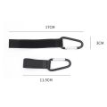 5/2PCs baby stroller hook clip aluminum alloy carabiner cart organizer diaper bag shopping pram hook hanger stroller accessories. 