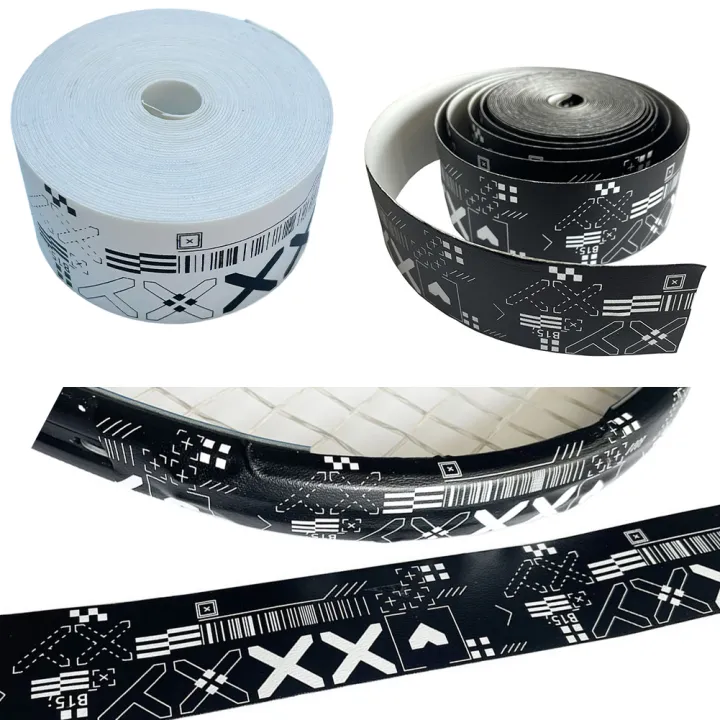 Paddel Racket Sticker 1 Roll Tennis Racket Paddle Head Protection Tape Sticker TPU Racket ...
