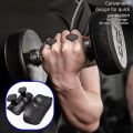 1pair Silicone Palm Protection Fitness dumbbell weightlifting silicone palm protection anti-slip grip anti-cocoon grip. 
