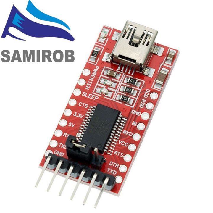 FT232RL FTDI USB 3.3V 5.5V to TTL Serial Adapter Module for Arduino ...