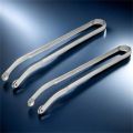 Nonstick Stainless Steel Sausage Turning Tongs Long Handle BBQ Tongs Professional Kitchen Tool for Grilling Barbecue Utensils. 