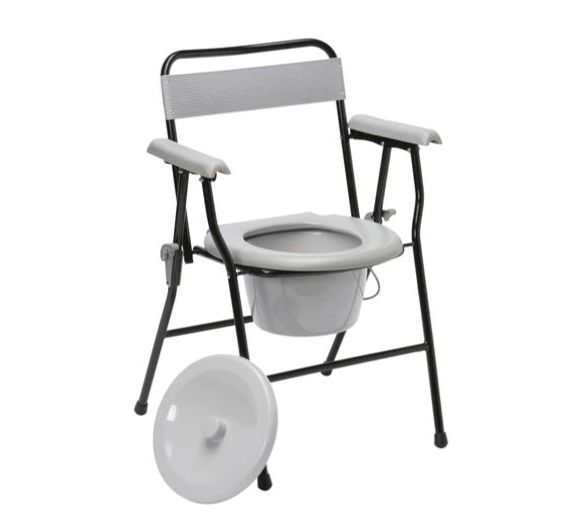 SOFTA CARE Patient Commode Chair Gray