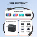 (3.3FT) Switch 2 Charging Cable - for Switch 2 AC Power Adapter, 60W Switch 2 Charger Power Cord Extra Long , Support 4.