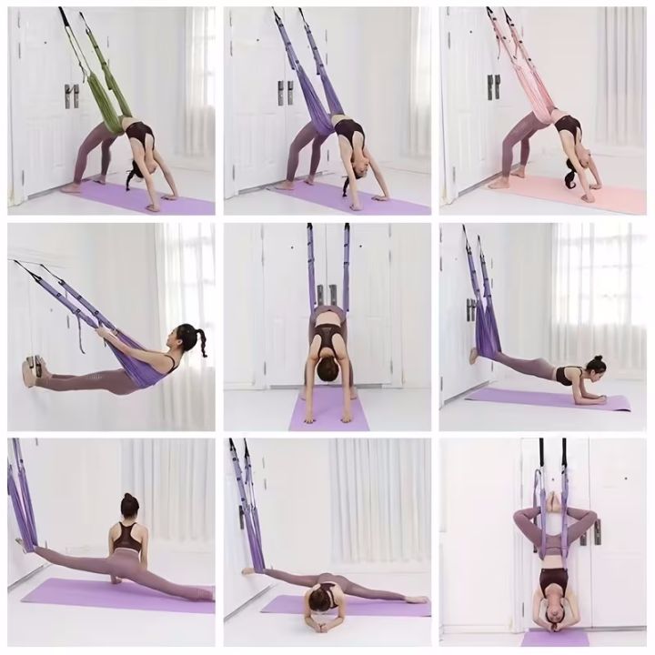Yoga%20Stretch%20Strap%20Aerial%20Pilates%20Fitness%20Training%20Band%20Women%20Hammock%20Stretch%20Trainer%20with%20Door%20Anchor%20Gym%20Belt%20for%20Home%20Gym%20Use%20-%20Image%204