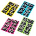 8Pcs/Set Metal Montessori Puzzle Wire Mind Brain Teaser Puzzles Children Adults Interactive Game Reliever Educational Toys.