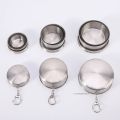 1pc Stainless Steel Retractable Cup Outdoor Travel Toiletry Cup Portable Creative Compression Cup Mini Handy Cup Folding Cup. 