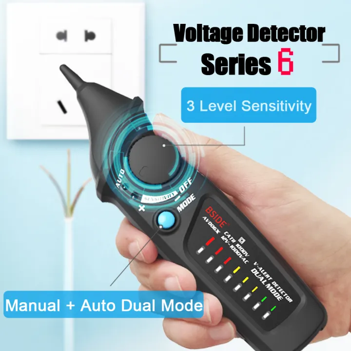 BSIDE%20Non-Contact%20Voltage%20Detector%20Tester%20Indicator%20Profession%20Smart%20Test%20Pencil%20Live/phase%20Wire%20Breakpoint%20NCV%20Continuity%20Meter%20-%20Image%203