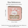 1pcs Montessori Busy Book Baby Early Education Book，Puzzle Toy, Animal Cognitive Fabric Book, Repeated Paste Book & Sensory Toys. 