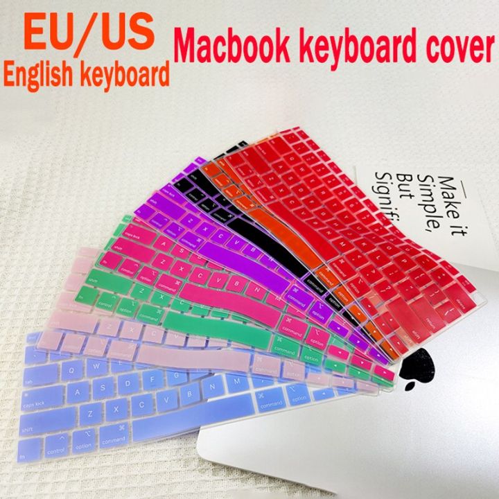 EU US Enter Keyboard Cover For Macbook Air 13 Pro 13 Pro 14 Air 13.6 M2