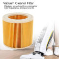 For Karcher WD WD2 WD3 WD1 MV3 MV2 Series Wet Dry Vacuum Cleaner Replacement Cartridge Filter Household Cleaning Tools Accessory. 