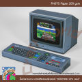 Model of a Classic Computer Amstrad Cpc 4641, Paper Model, Paper Doll, Papercraft (for Cutting and Assembling Yourself). 