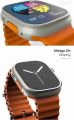 T900 Ultra Bluetooth Calling smartwatch for Men and Women Smartwatch (Orange Strap, Free Size). 