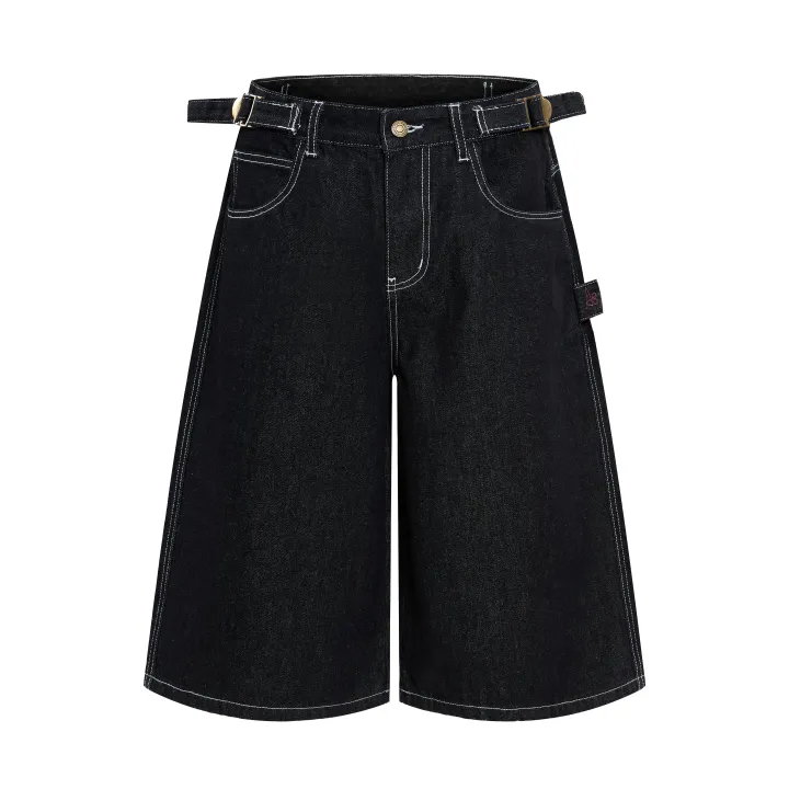 2026%20Summer%20American%20Retro%20Denim%20Cropped%20Pants%20for%20Men%20and%20Women%20Street%20Loose%20Wide-leg%20Shorts%20Y2K%20Hip-hop%20Street%20Dance%20Pants%20-%20Image%205