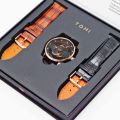 Tomi dual straps model face gear 101 luxury business watch. 