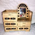 jewellery box for girl new wooden jewellery box with mirror and lipstick stand jewellery box 6 drawer jewellery storage boxes.. 