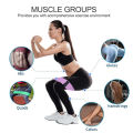 Beautiful Buttocks With Resistance Band, Anti Slip Elastic Hip Loop, Fitness Squat Yoga, Tension Stretching Circular Band.