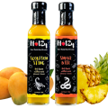 Hot Sauce (Chilli Sauce) Hotzy  Scorpion Sting and Snake Bite Hot Sauce Combo Pack. 