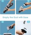 Oraimo Handheld Vacuum Cleaner, Ultra Lightweight Vacuuming Cordless, Hand Vacuum Cleaner Cordless Rechargeable, 3.5H Fast-Charge for Home Kitchen Car Corner Upholstery Stairs Dust Gravel Crumbs Cleaning. 