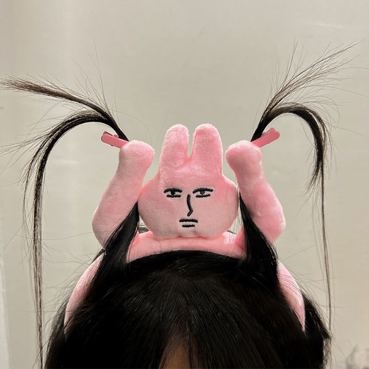 1pc%20Fun%20Raise%20Your%20Hands%20to%20Pull%20Your%20Hair,%20Pink%20Bunny%20Headbands,%20Funny%20Fun%20Headbands,%20Grab%20Bangs,%20Hair%20Ties,%20Cartoon%20Headwear%20-%20Image%202