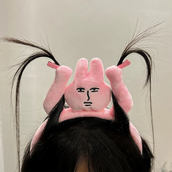 1pc%20Fun%20Raise%20Your%20Hands%20to%20Pull%20Your%20Hair,%20Pink%20Bunny%20Headbands,%20Funny%20Fun%20Headbands,%20Grab%20Bangs,%20Hair%20Ties,%20Cartoon%20Headwear%20-%20Image%202