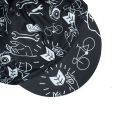 Black Cycling Cap Outdoor Sports Hat Team Bike Caps Breathable Summer Sun Protection.