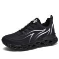 2024 Fashion Running Shoes Men Flame Printed Sneakers Knit Athletic Sports Blade Cushioning Jogging Trainers Lightweight. 