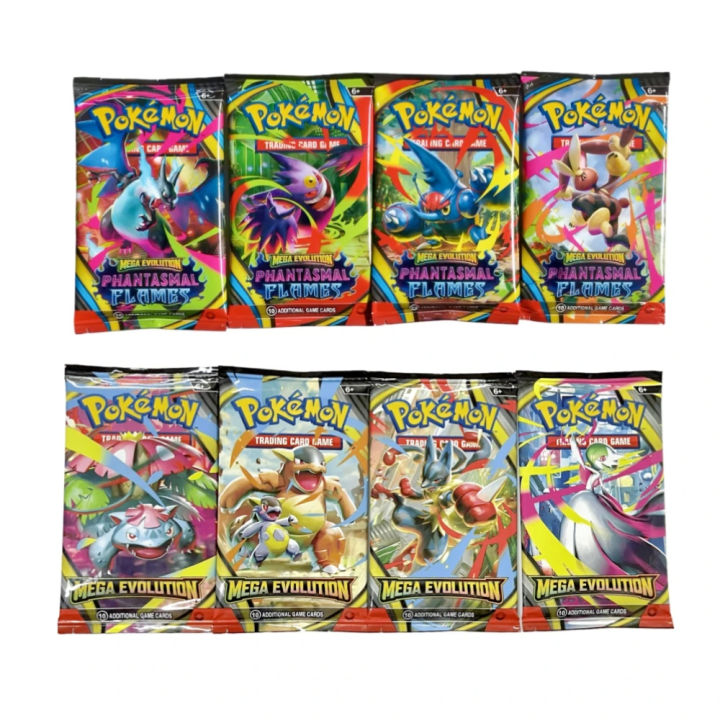 MEGA%20EVOLUTION%20SCARLET&VIOLE%20360PCS/Set%20Pokemon%20Card%20151%20Prismatic%20Evolutions%20Black%20Bolt%20English%20Booster%20Battle%20Transaction%20Card%20-%20Image%205