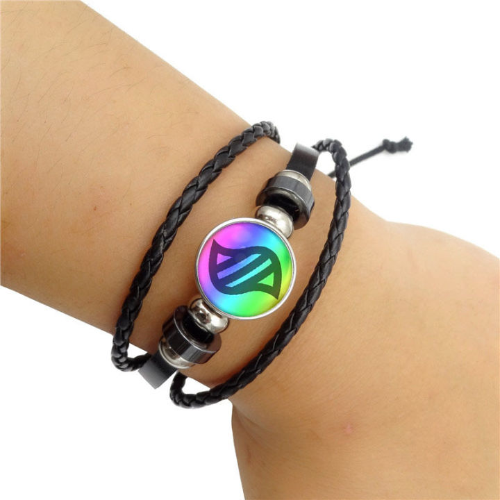 Anime%20Mega%20Stone%20Poke%20Snap%20Weave%20Leather%20Bracelet%20Glass%20Cabochon%20Adjustable%20Bangle%20Jewelry%20for%20Women%20Kids%20%20-%20Image%206