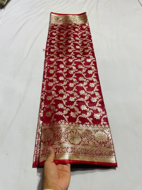 New%20silk%20benaroshi%20saree%2012%20hat%20without%20blouse%20piec%20-%20Image%206