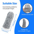 Car Vinyl Wrap Gloves Nylon Anti-Static Carbon Film Stickers Install Window Tint Work Gloves Car Wrapping Finger Protector.