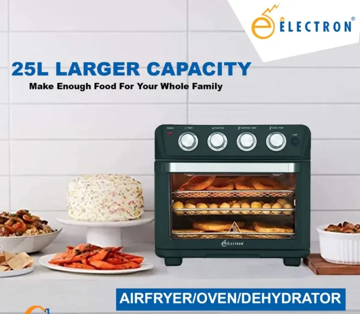 Electron%20Air%20Fryer%20Multipurpose%203%20In%201%20Air%20fryer%20Oven%20And%20Dehydrator%2025%20Litres%20-%20Image%202