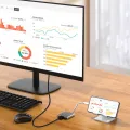 3 IN 1 USB C HUB TYPE-C to HDMI Adapter TYPE C Extension Cable USB 3.0 Converter HDMI-compatible Adapter for PC Laptop Macbook. 