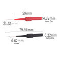 10Pcs 30V Diagnostic Tools Multimeter Test Lead Extention Back Piercing Needle Tip Probes Car Automotive Test Probe Kit 0.7MM. 