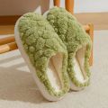 2025 New Simple Cotton Slippers - Cozy Plush Family House Shoes, Men's Winter Stock  Non-Slip Indoor Home  ladies' Slippers. 