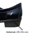 NAKSIR Mens Black office shoes school shoes by choiceit trending quality footwears with stitched sole. 