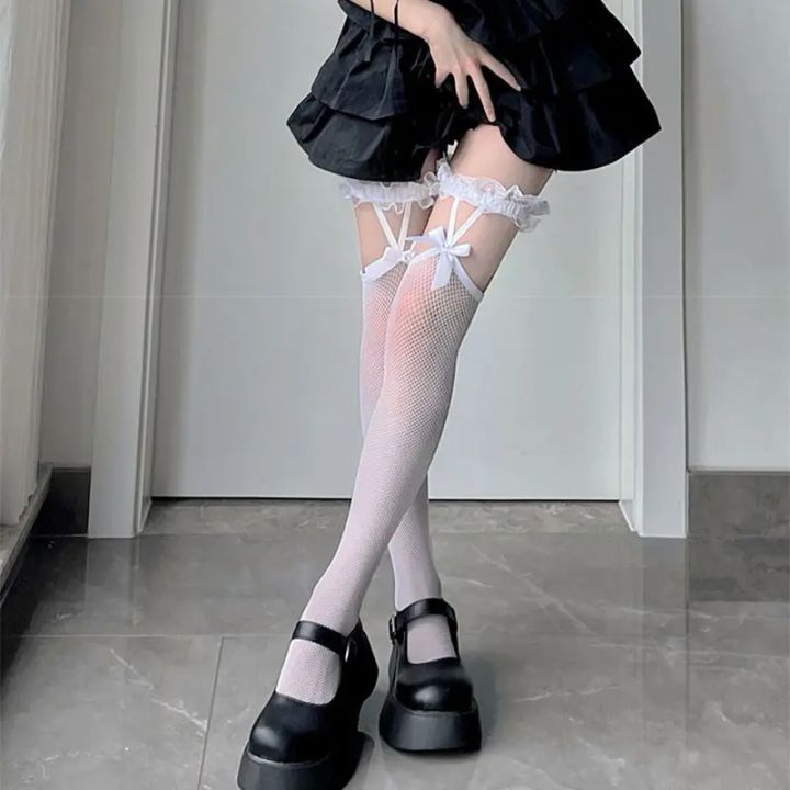 Lolita%20Socks%20Stockings%20Warm%20Thigh%20High%20Lolita%20Bow%20Over%20The%20Knee%20Long%20Tube%20Socks%20JK%20Girl%20Lolita%20Net%20Yarn%20Cotton%20JK%20Stockings%20-%20Image%206