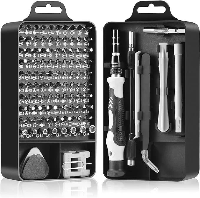 Precision%20Screwdriver%20Set,%20Professional%20Grade%20115%20in%201%20Magnetic%20Repair%20Tool%20Kit%20for%20Electronics,%20Computer,Mobile,%20Laptop,%20Game%20Console,%20Watch,%20Eyeglasses,%20Modding,%20and%20DIY%20Projects%20-%20Image%206