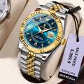 POEDAGAR Watch I Model 910 | Toton Dial X Blue Colour Watch For Man. 