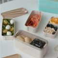 Safe Lunch Food Container Kids Bento Box Leakproof Lunch Containers Cute Lunch Boxes for Kids Chopsticks Dishwasher Microwave. 