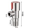 T valve for water supply universal stainless. 